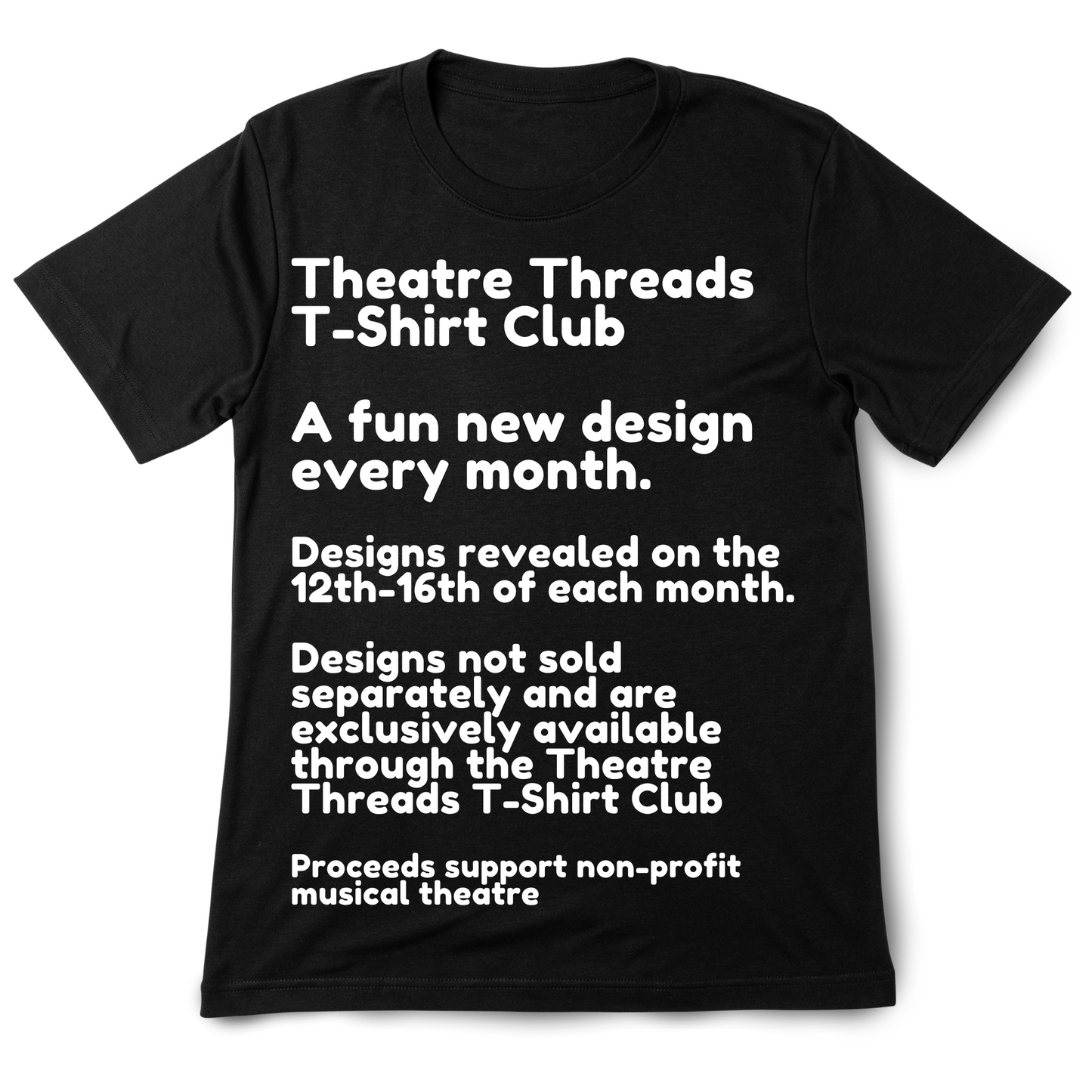 Theatre Threads: Musical Theatre Shirt of the Month Club